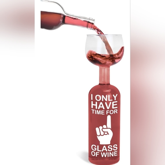 Big Mouth Inc Other - Wine Bottle Glass